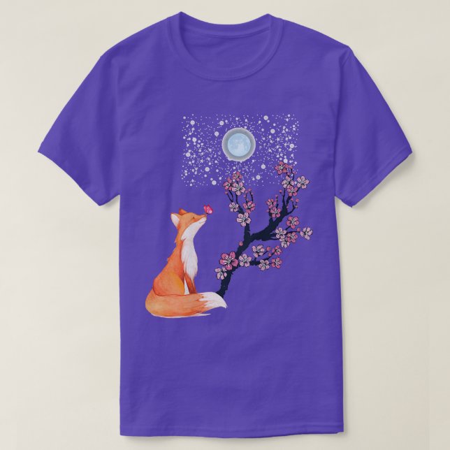 Fo Cherry Blossom Blume Japanisch Sakura Trees Kaw T-Shirt (Design vorne)