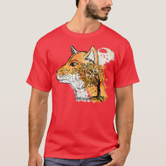 Fo Lover Cute Fo Fall Autumn Forest Animals Fo T-Shirt