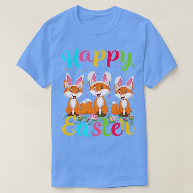 Fo Lover Funny Easter Egg Bunny Fo Happy Easter  T-Shirt (Design vorne)