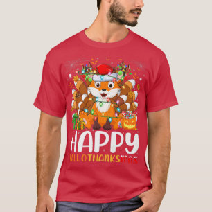 Fo Lover Halloween Weihnachten Frohe Hallothanksma T-Shirt