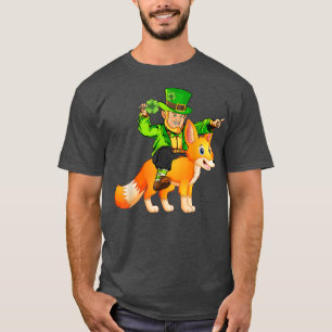 Fo Lover Leprechaun Reiten zum St. Patricks Day T-Shirt
