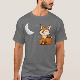 Fo Moon Red Foes Kawaii 1543 T-Shirt