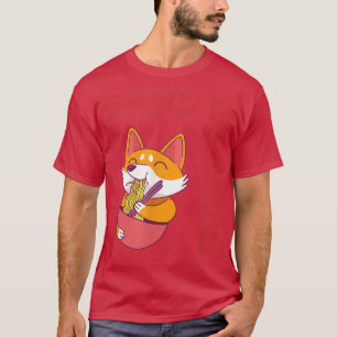 Fo Ramen Anime Nudeln Kawaii Japanisches Zeichnen T-Shirt