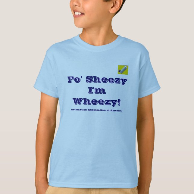 Fo Sheezy bin ich keuchend T-Shirt (Vorderseite)