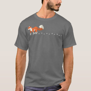 Fo Tracks Lover Season Animal Wild Wildlife Predat T-Shirt