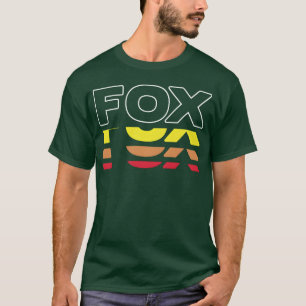 Fo Vorname Lustig Vintage Sonnenuntergang Fo Gesch T-Shirt