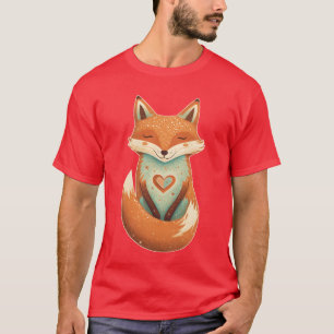 fo Waldtiere lieben Herz Natur Tier Kind gif T-Shirt