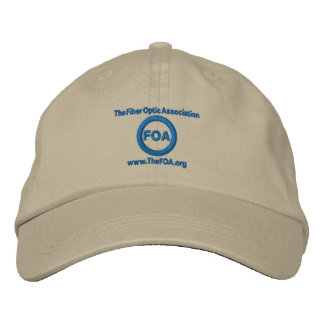FOA-Logo bestickt Bestickte Baseballkappe