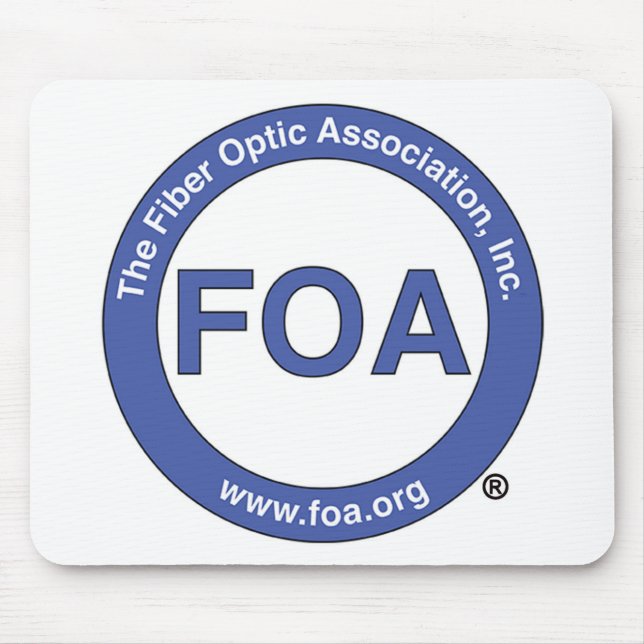 FOA-LogoMausunterlage Mousepad (Vorne)