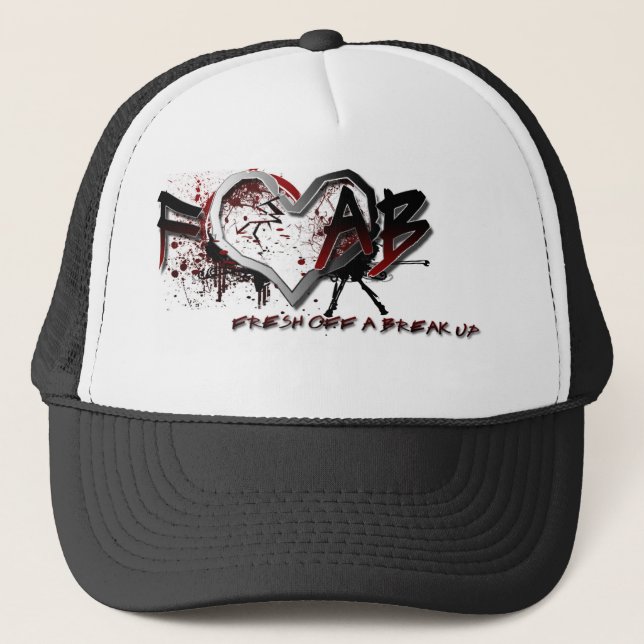 FOAB FERNLASTFAHRER-HUT TRUCKERKAPPE (Vorderseite)