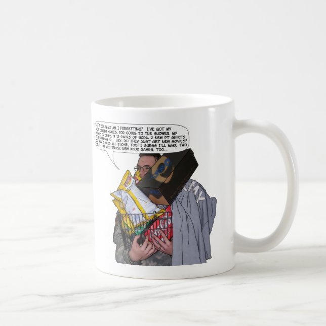 Fob-Heuschrecken-Tasse Kaffeetasse (Rechts)