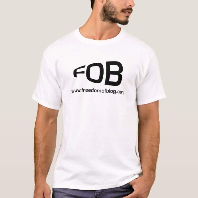 Fob-Weiß-Shirt T-Shirt (Vorderseite)
