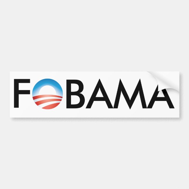 FOBAMA AUTOAUFKLEBER (Vorne)