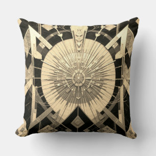Focal Yantra Polyester 51 x 51 cm Kissen