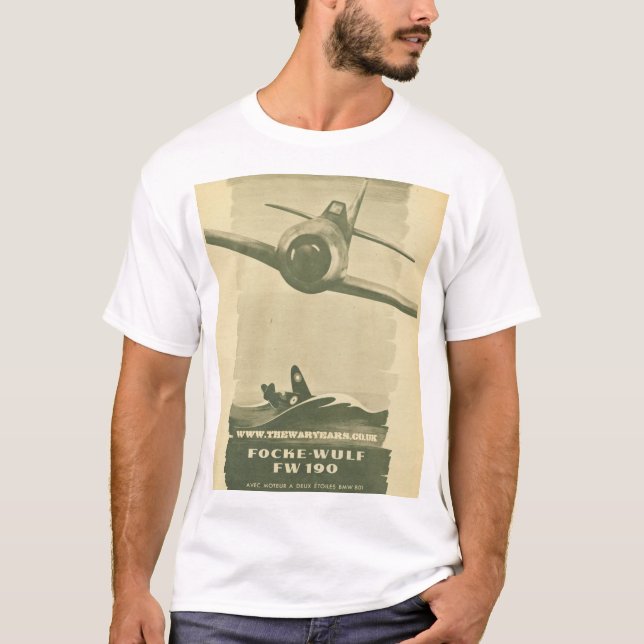 Focke-Wulf FW190 T-Shirt (Vorderseite)