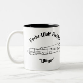 Focke-Wulf Fw190 Zweifarbige Tasse