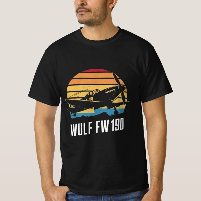 Focke-Wulf Fw 190 T-Shirt (Vorderseite)