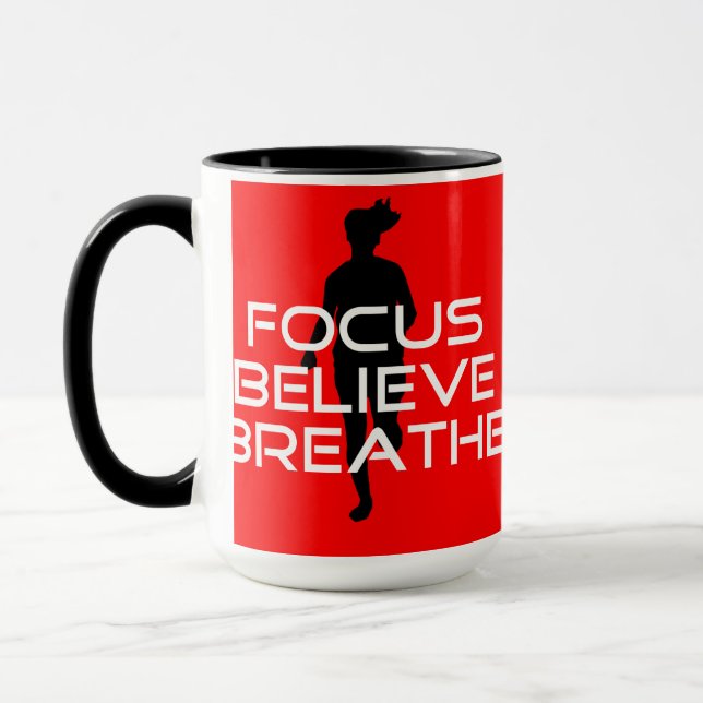 Focu Glaube Breathe Tasse (Links)