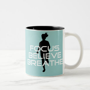 Focu Glaube Breathe Zweifarbige Tasse