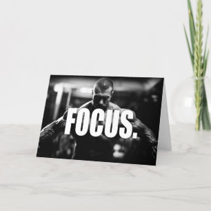 FOCUS - "Body Gebäude" Motivierend Karte