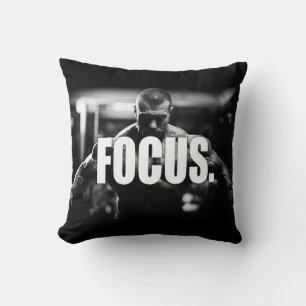 FOCUS - "Body Gebäude" Motivierend Kissen