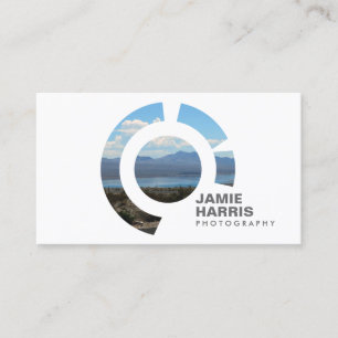 FOCUS LOGO I for FOTOGRAFIER Business Card Visitenkarte