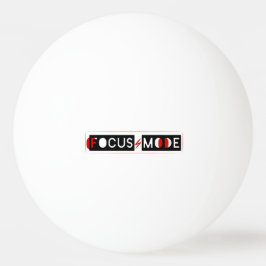 Focus Mode Tischtennisball
