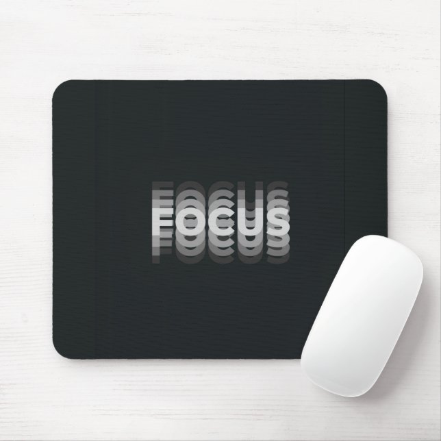 Focus Optical Illusion Mouse Pad Mousepad (Mit Mouse)