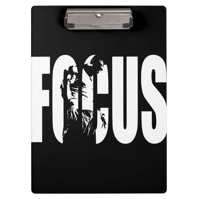 FOCUS - Workout-Motivierend Klemmbrett (Vorderseite)