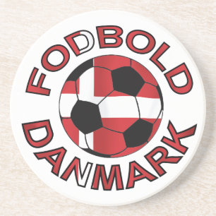 Fodbold Danmark Fußball Dänemark Untersetzer