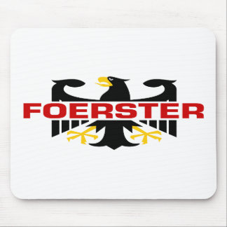 Foerster Familienname Mousepad