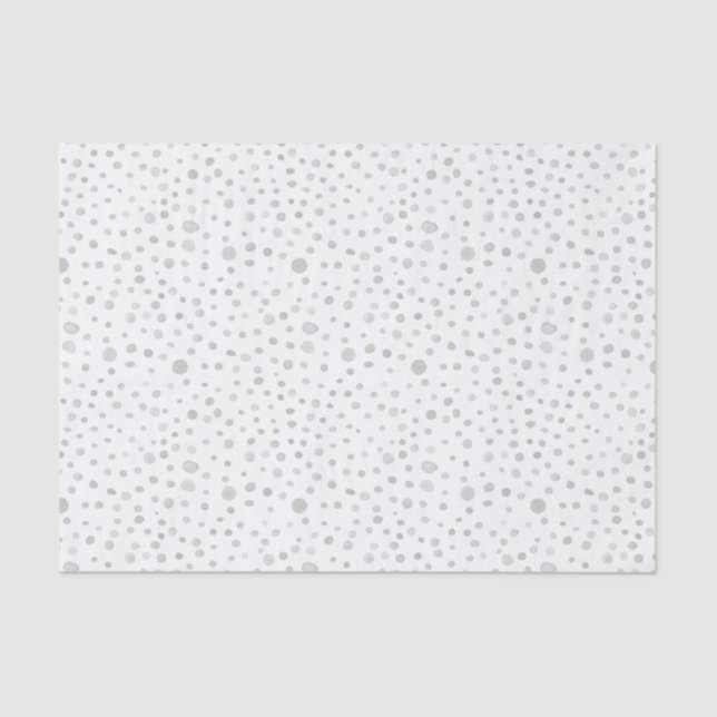 Fog Confetti Wasserfarben Dots Gewebe Papier (Vorderseite)