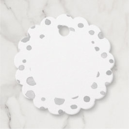 Fog Confetti Wasserfarben Punkte Liebesmarken Geschenkanhänger