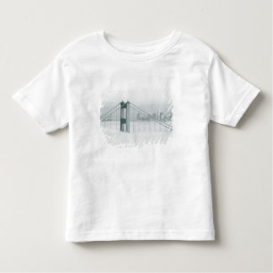 Fog rollt durch die Bucht von San Francisco 2 Kleinkind T-shirt