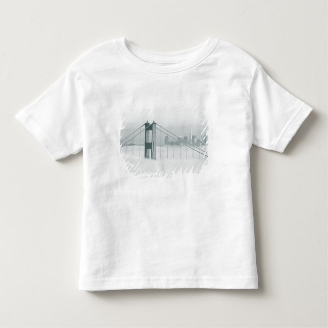 Fog rollt durch die Bucht von San Francisco 2 Kleinkind T-shirt (Vorderseite)