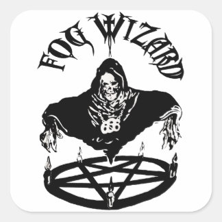 Fog Wizard Evil Sticker