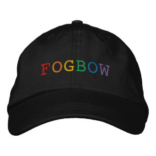 Fogbow Wort gestickter Hut