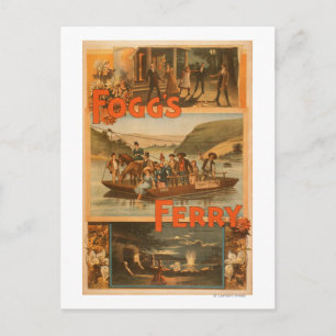 Fogg's Ferry von Chas. E. Callahan Theater Postkarte