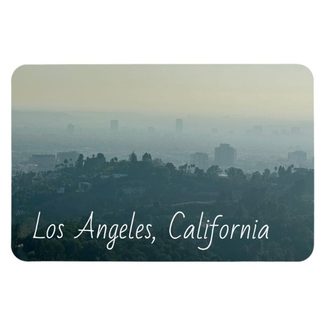 Foggy Abend in LA Magnet (Horizontal)