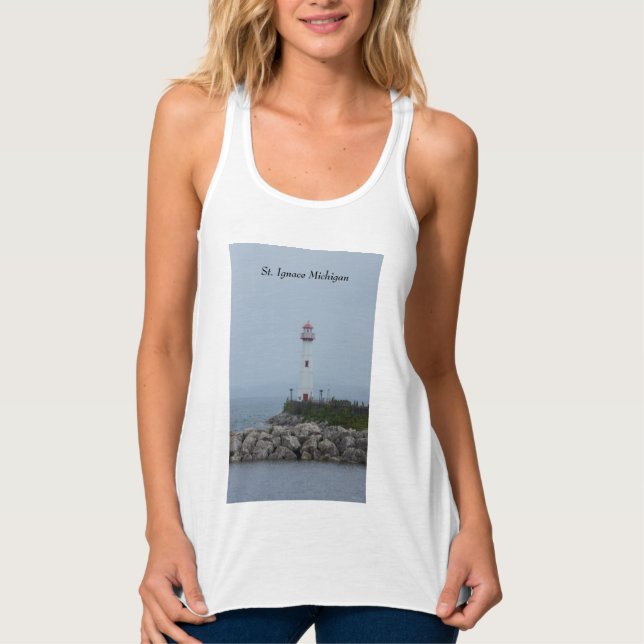 Foggy an der Spitze des Wawatam Tank Top (Vorderseite)