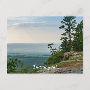 Foggy at Petit Jean Postkarte