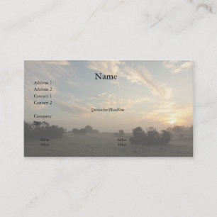 Foggy Day 8 Visitenkarte