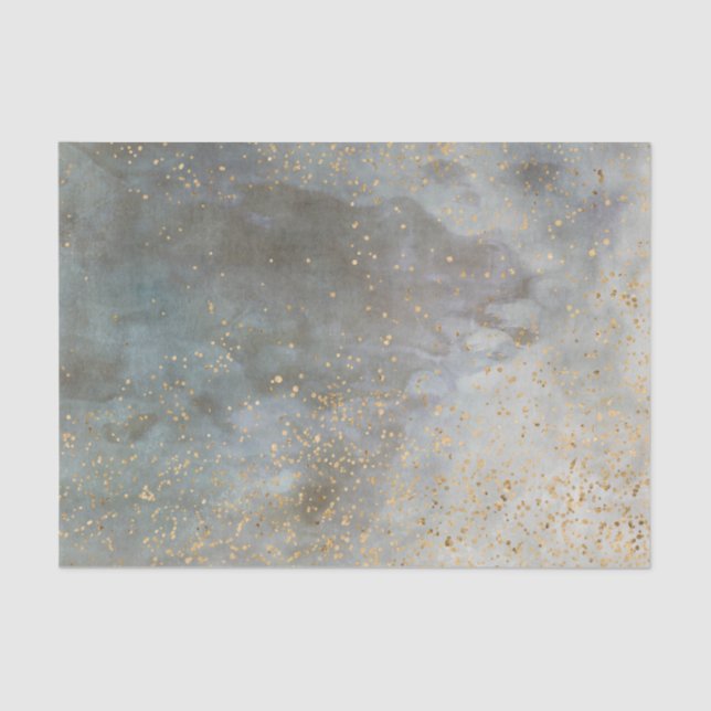 Foggy Graue Himmelsstartpapier Seidenpapier (Vorderseite)