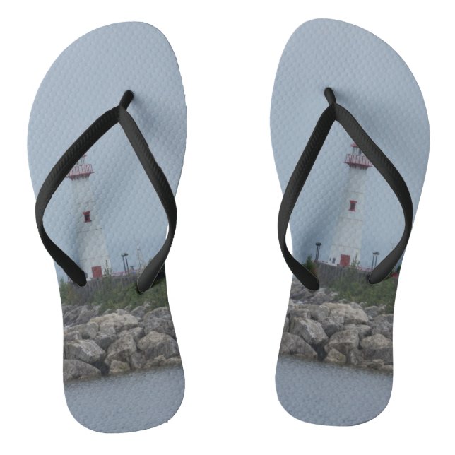 Foggy in Wawatam Flip Flops (Fußbett)