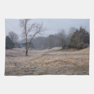 Foggy Meadow Handtuch