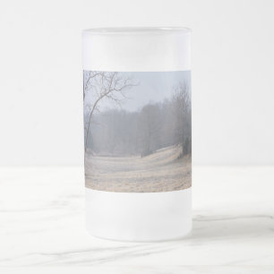 Foggy Meadow Mattiert Glass Beer Tasse