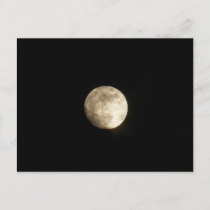 Foggy Moon Postkarte