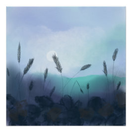 Foggy morning  poster