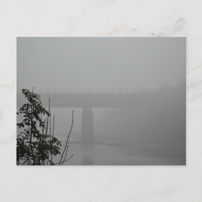 Foggy Morning Postkarte (Vorderseite)