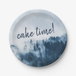 Foggy Mountain Plate Pappteller